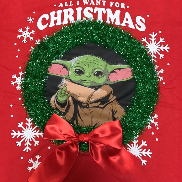 ⚡️ 🆕 Disney Star Wars Yoda Ugly Christmas Sweater - Picture 7 of 16